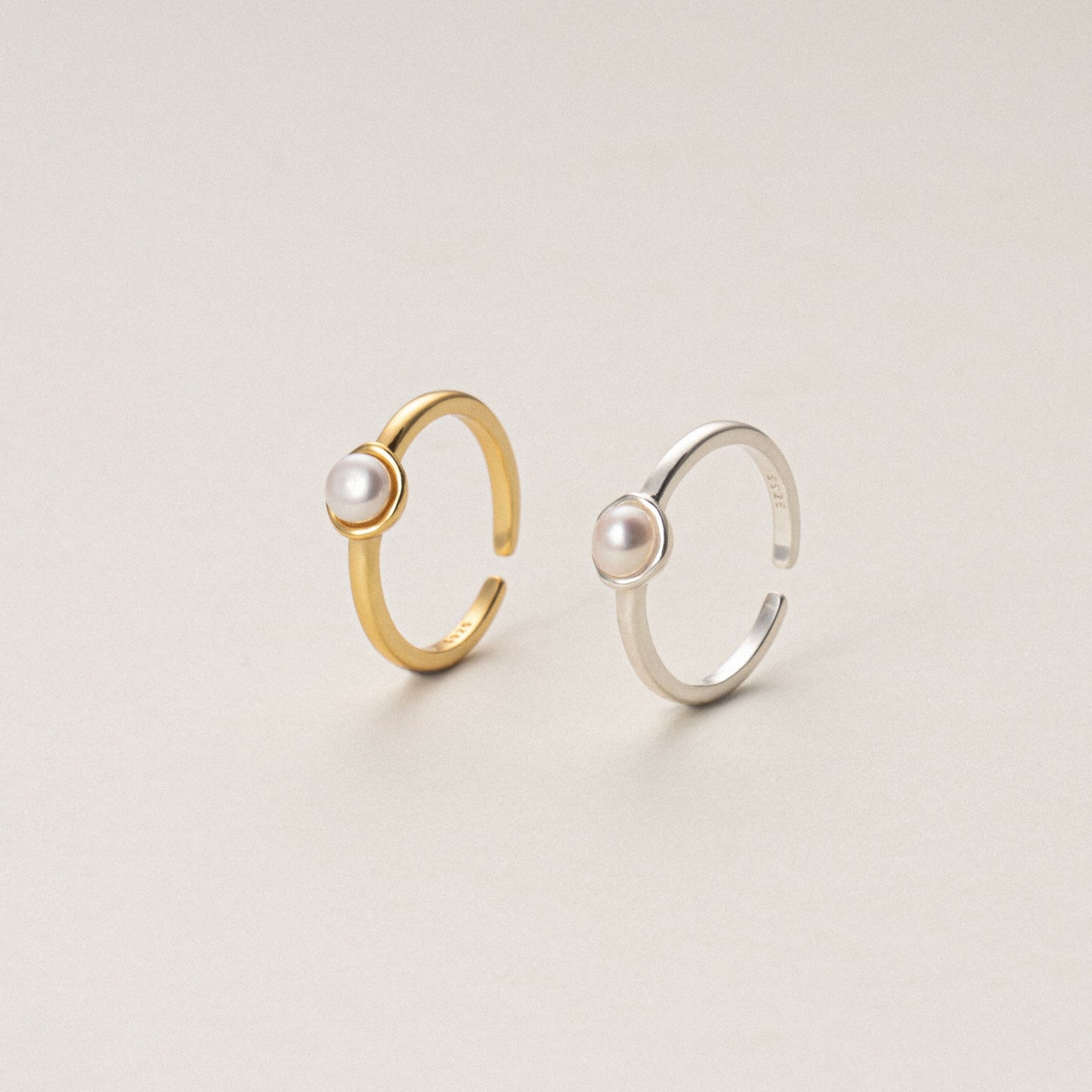 The Lumina Elegance Pearl Ring