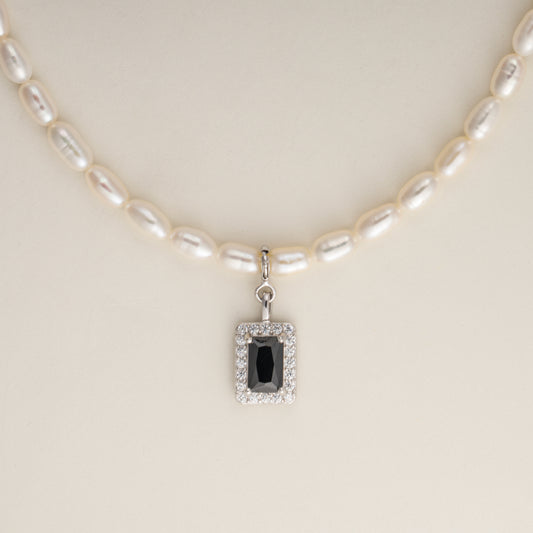 Dazzling Duo S925 Silver Pendant
