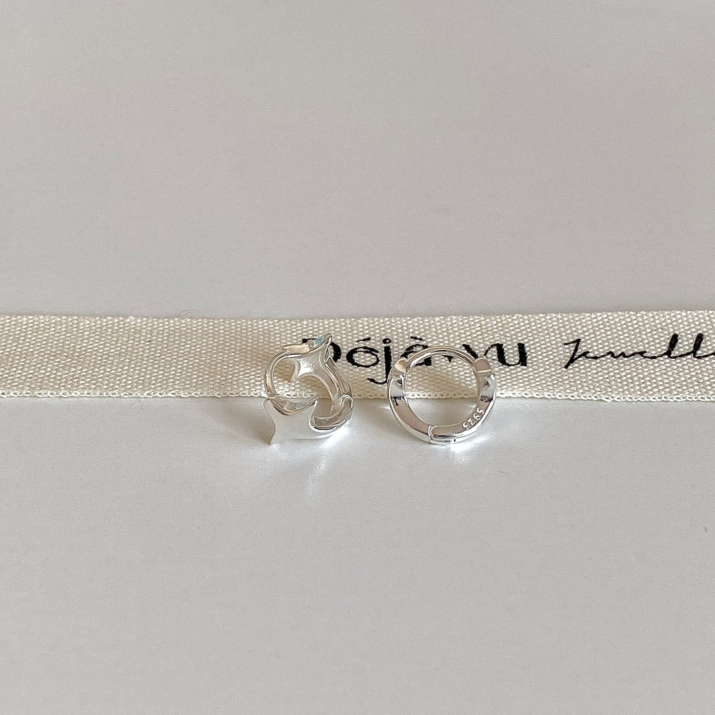 Lunar Gleam Dainty Star Stud Earrings