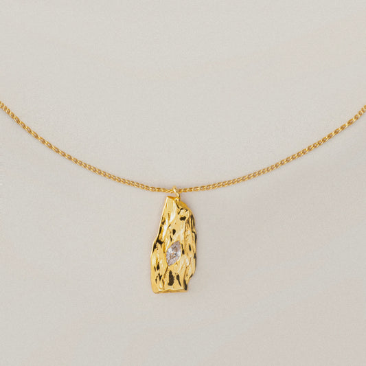 gold necklace