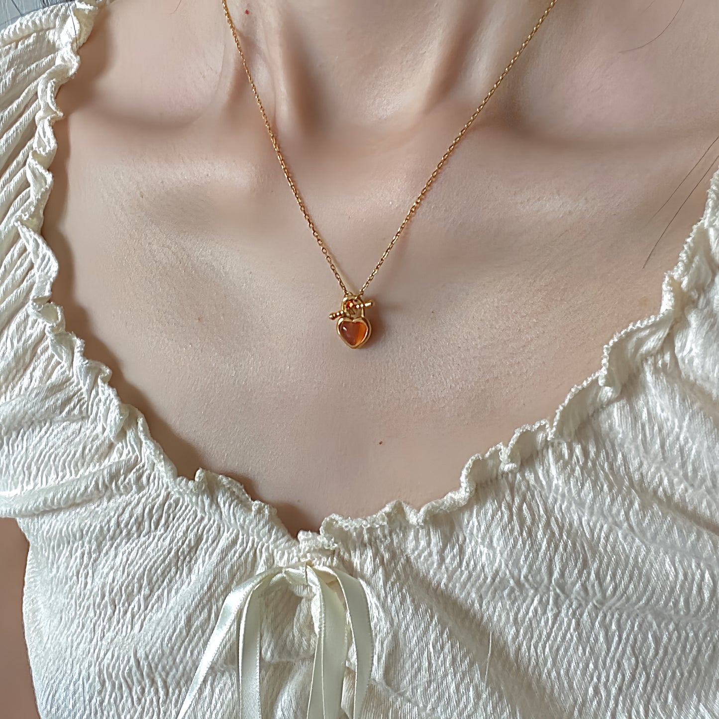 gold necklace