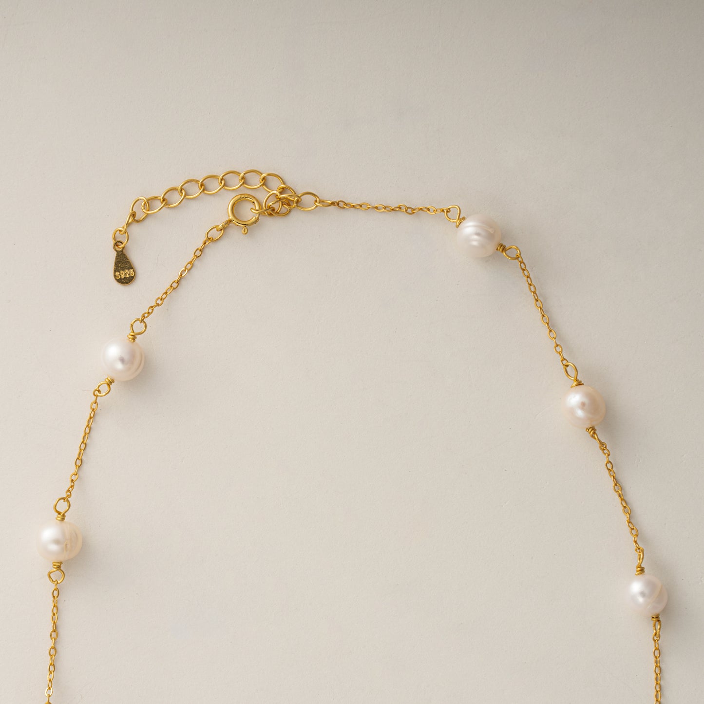 Golden Freshwater Pearl Necklace