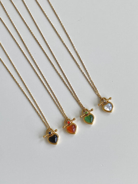 heart necklace