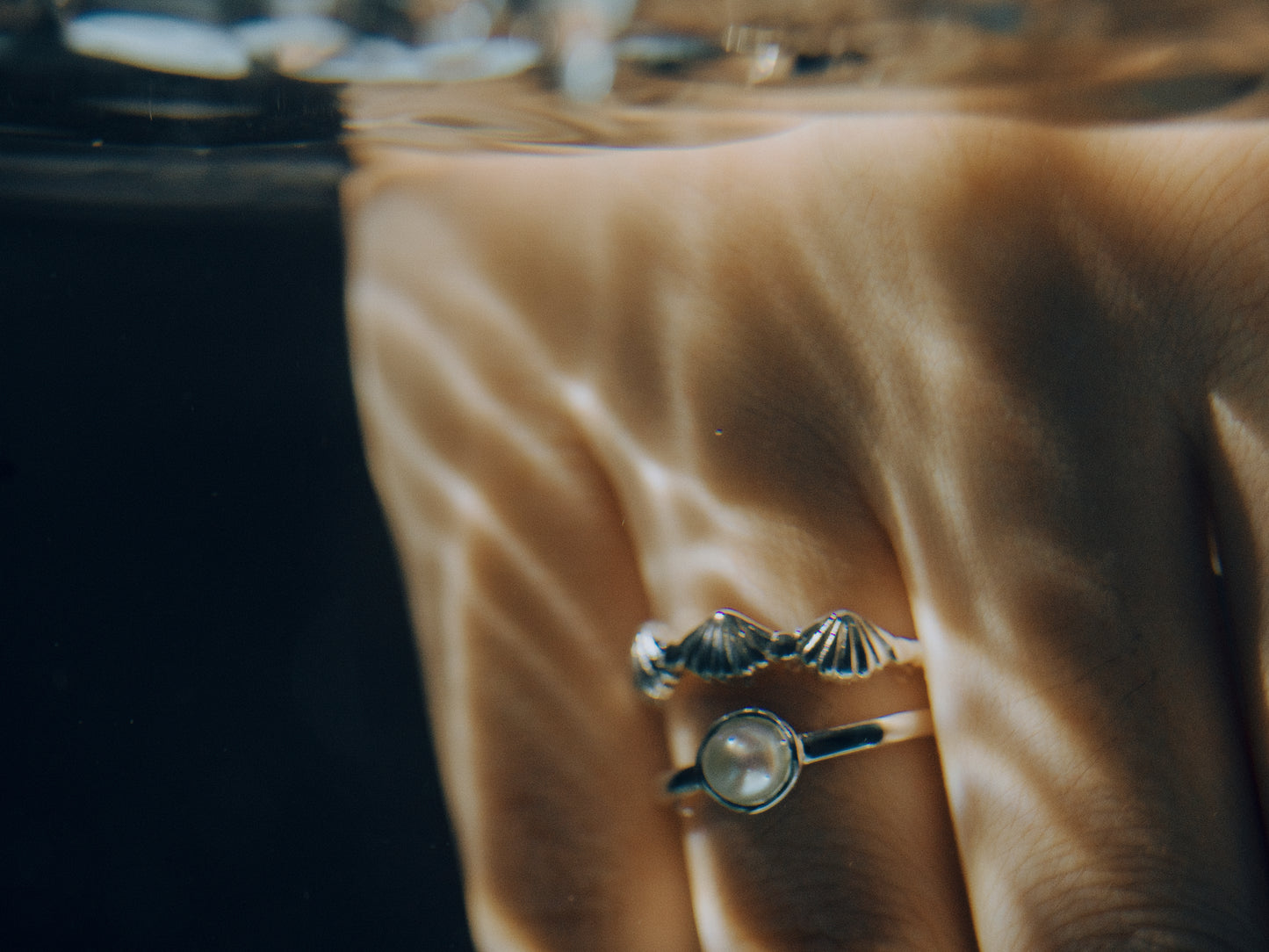 The Lumina Elegance Pearl Ring