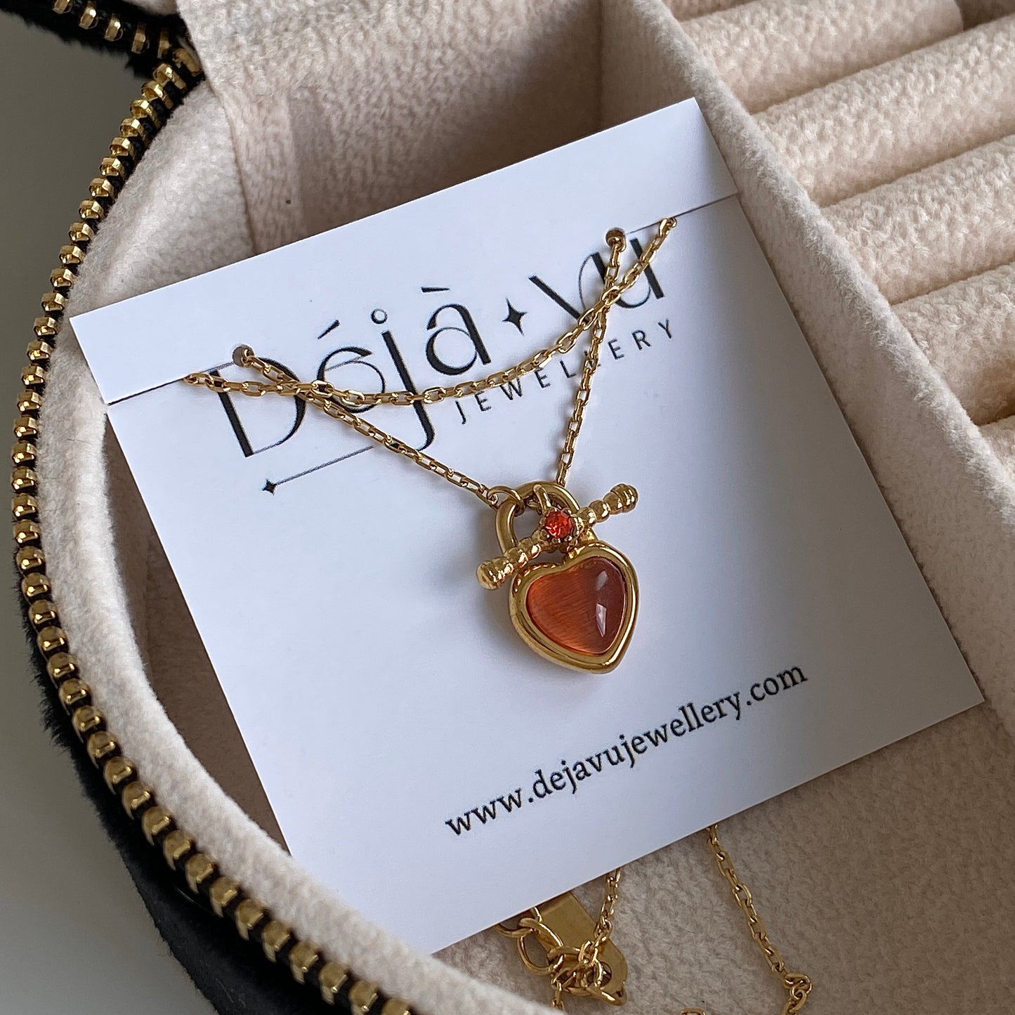 red opal pendant necklace