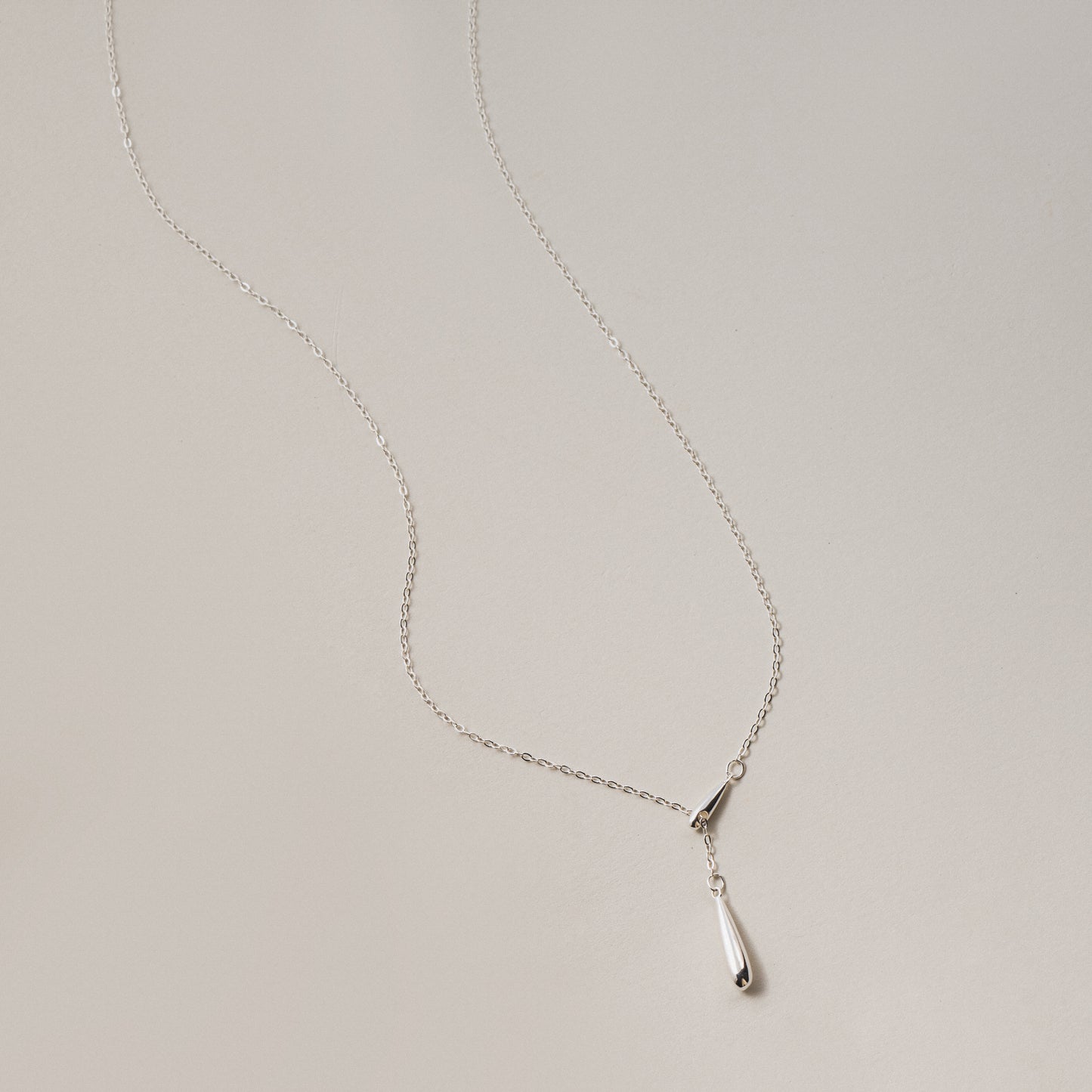 Teardrop Elegance Pendant Necklace