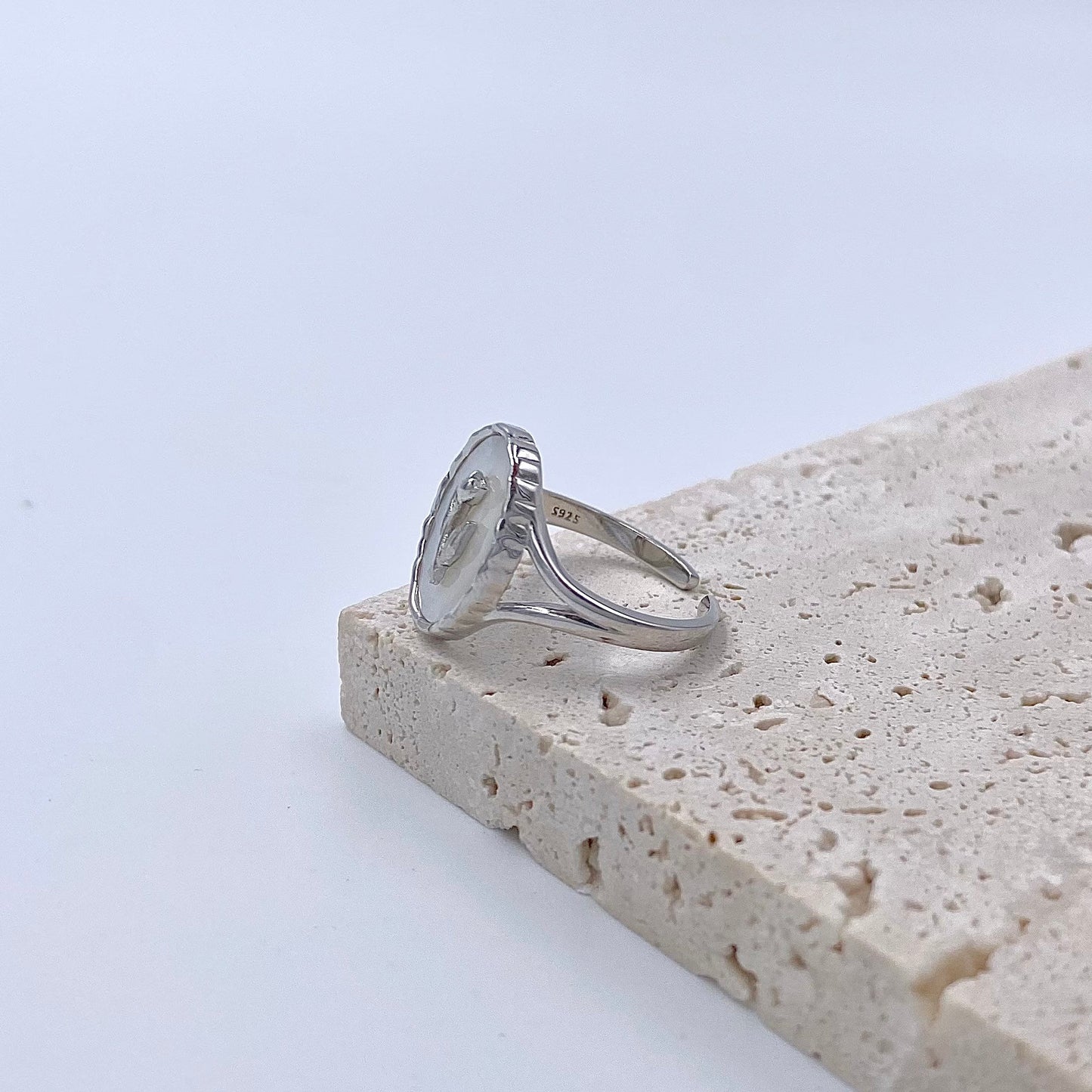 Eternal Blossom S925 Silver Tulip Ring