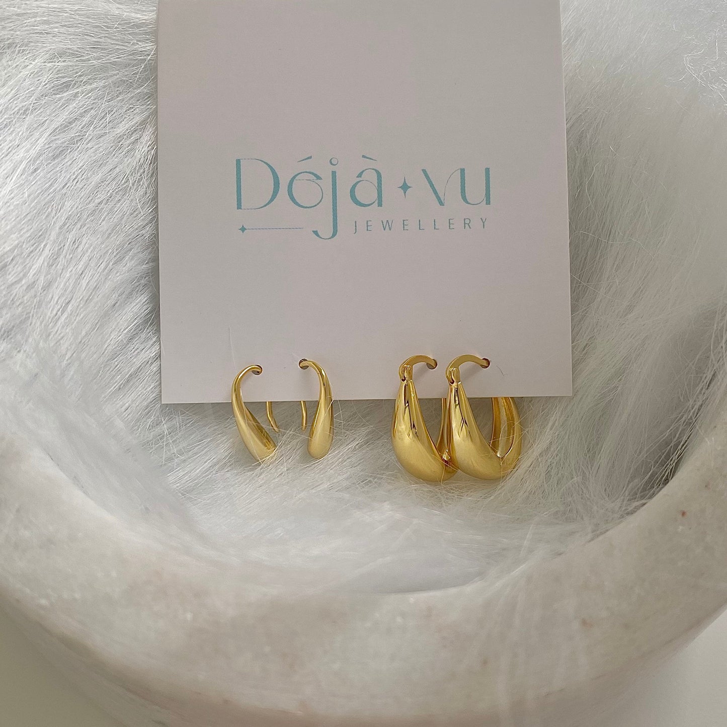 Ethereal S925 Silver Droplet Earrings