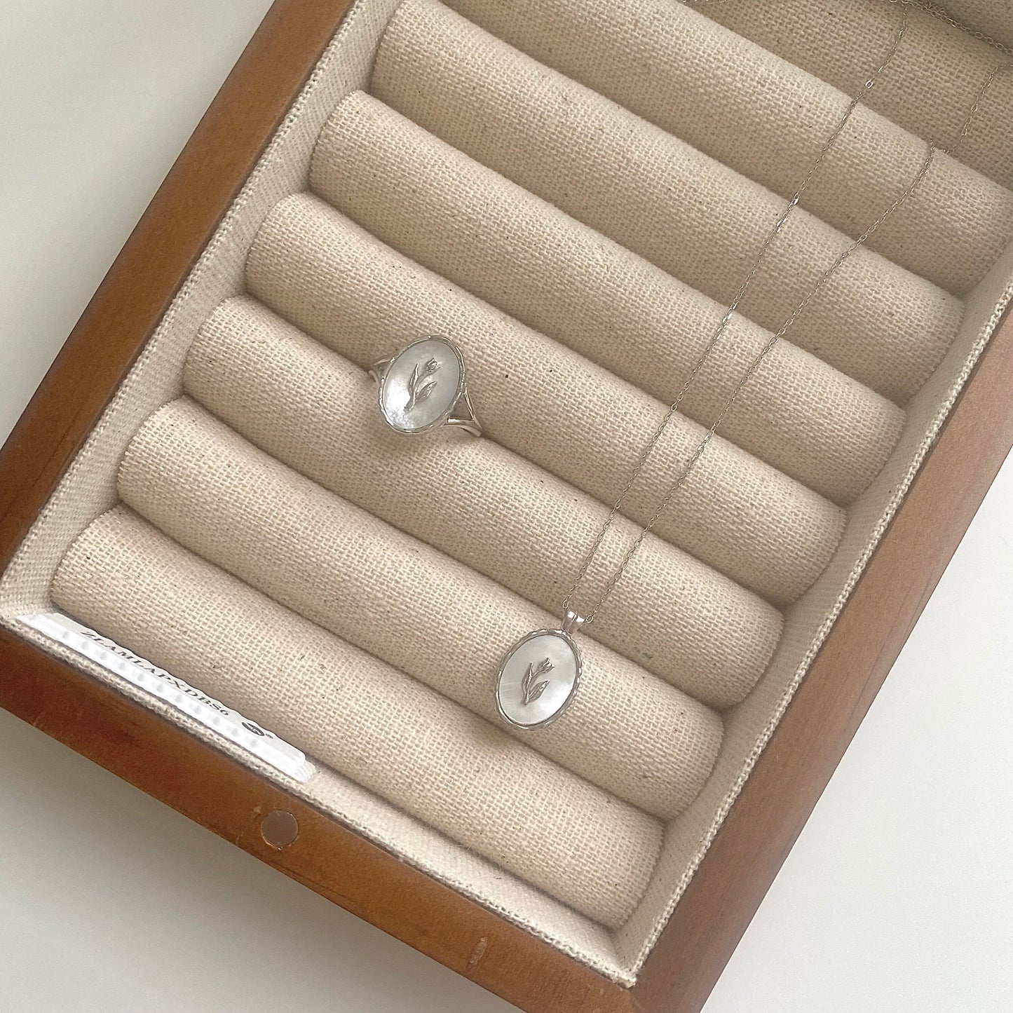 Eternal Blossom S925 Silver Tulip Ring