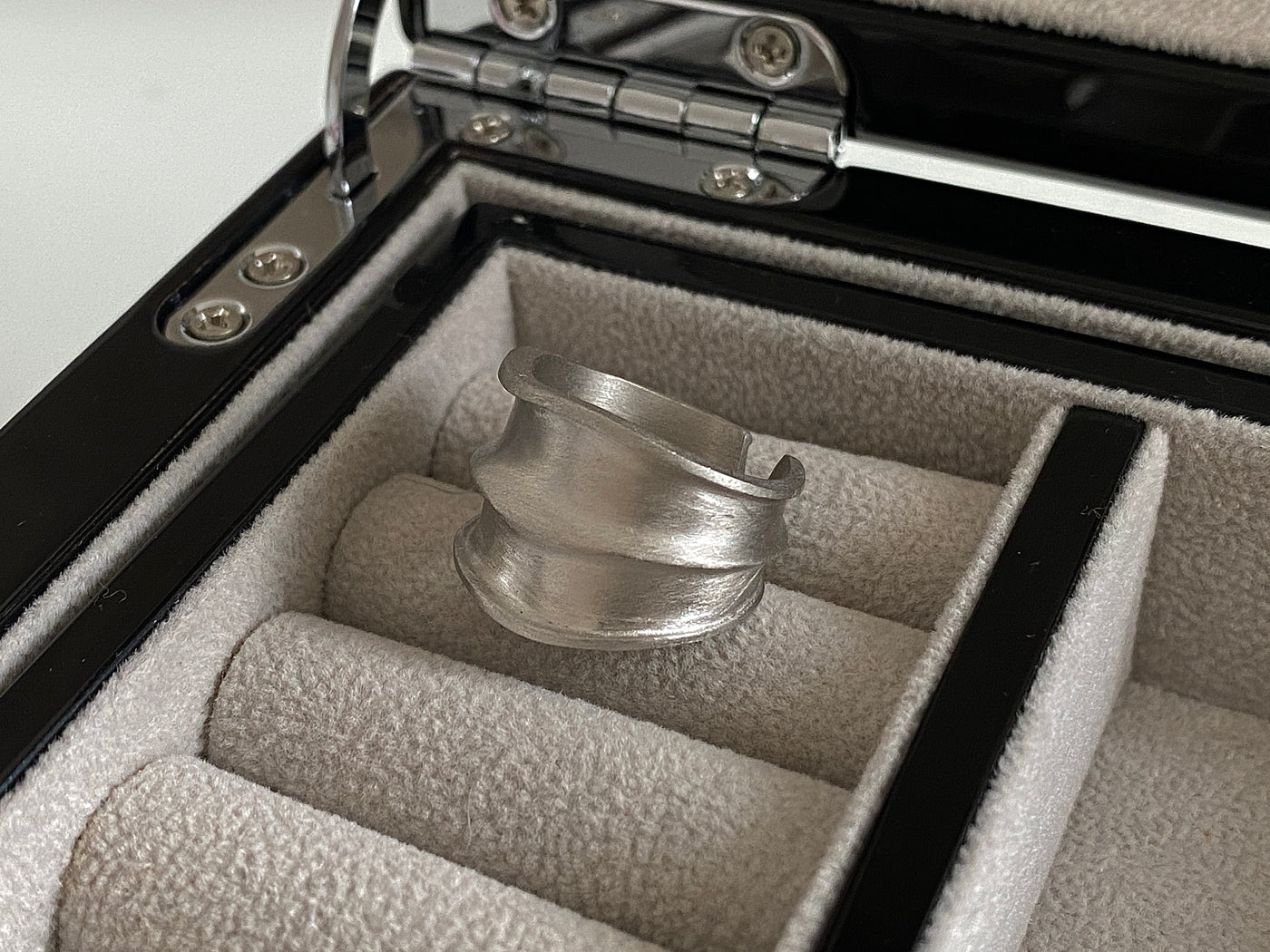 Curvature Adjustable S925 Silver Ring