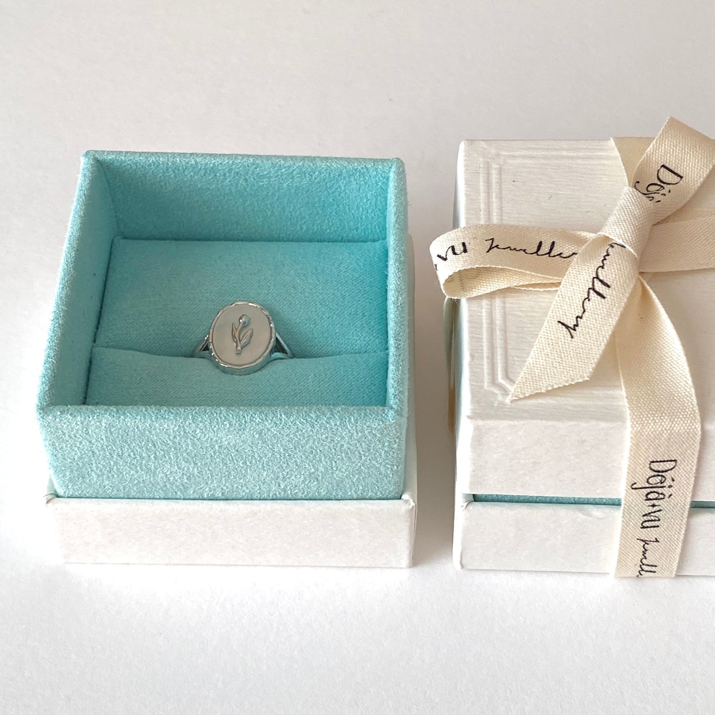 Eternal Blossom S925 Silver Tulip Ring