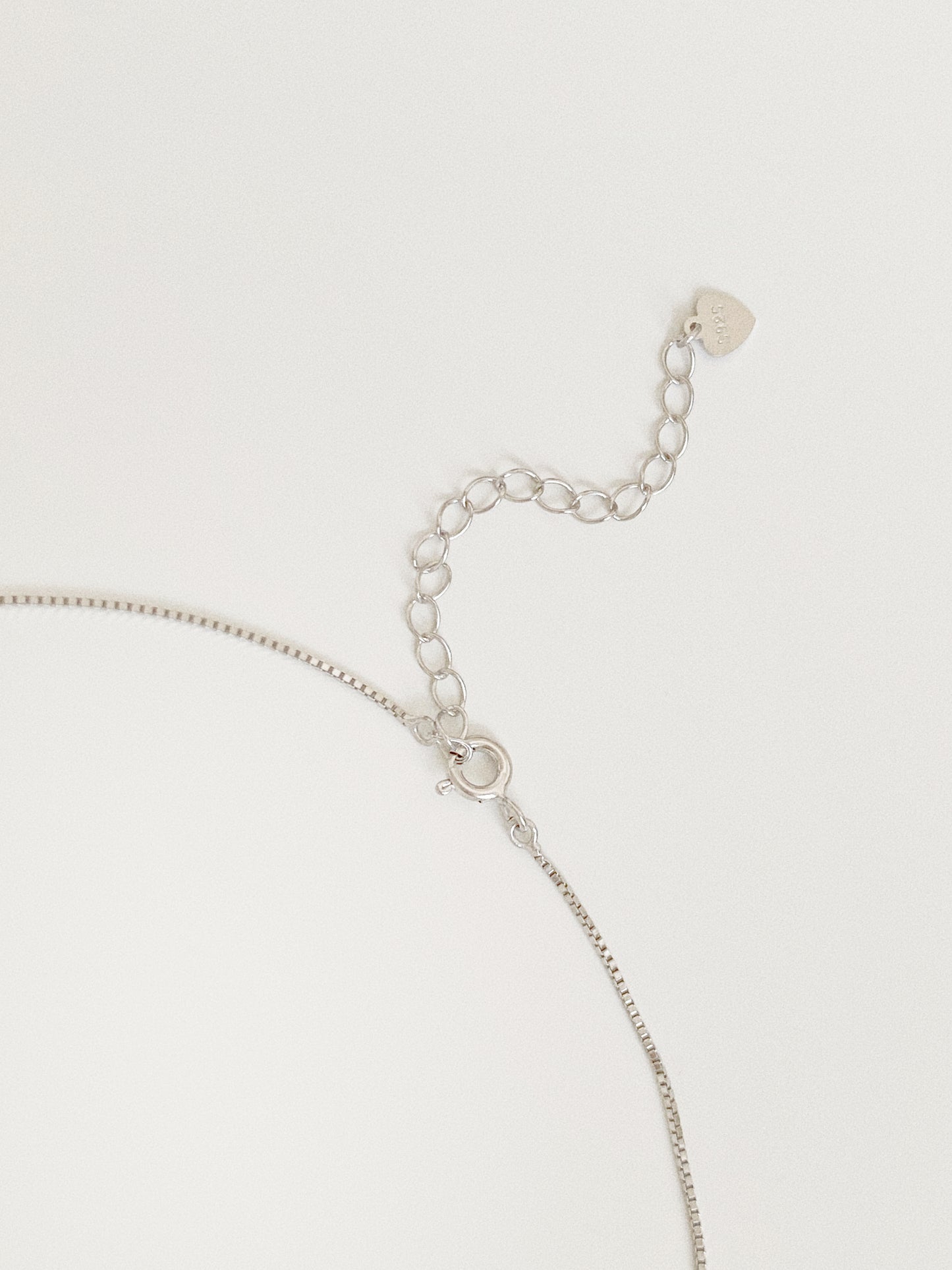 Essential S925 Silver Box Chain Necklace