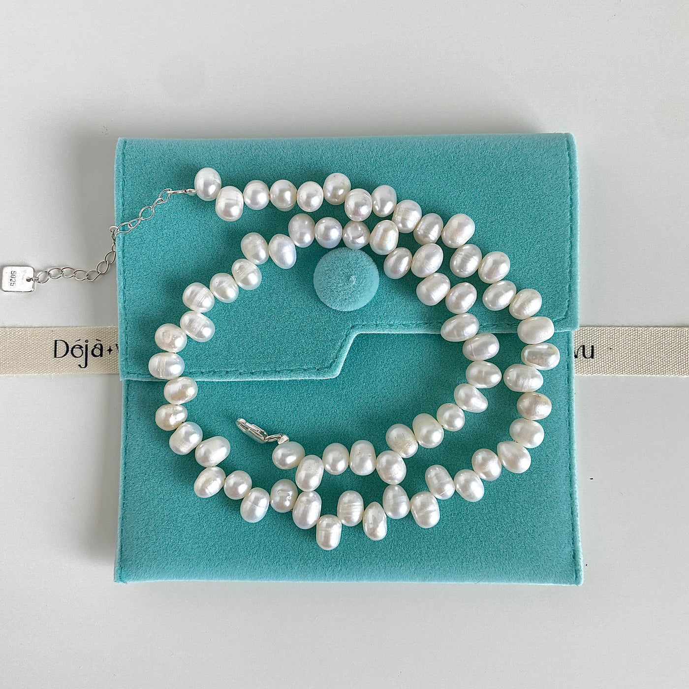 Petal Perfection Beaded Pearl Necklace