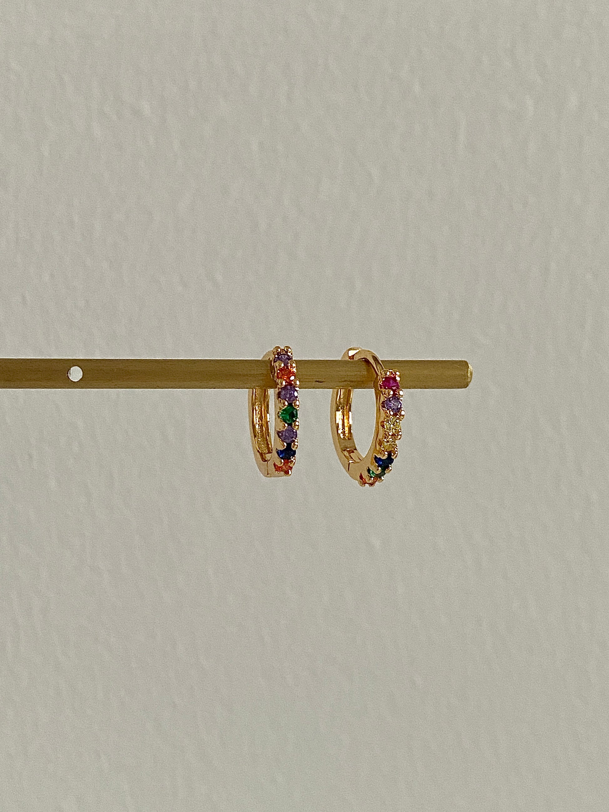 colorful earrings