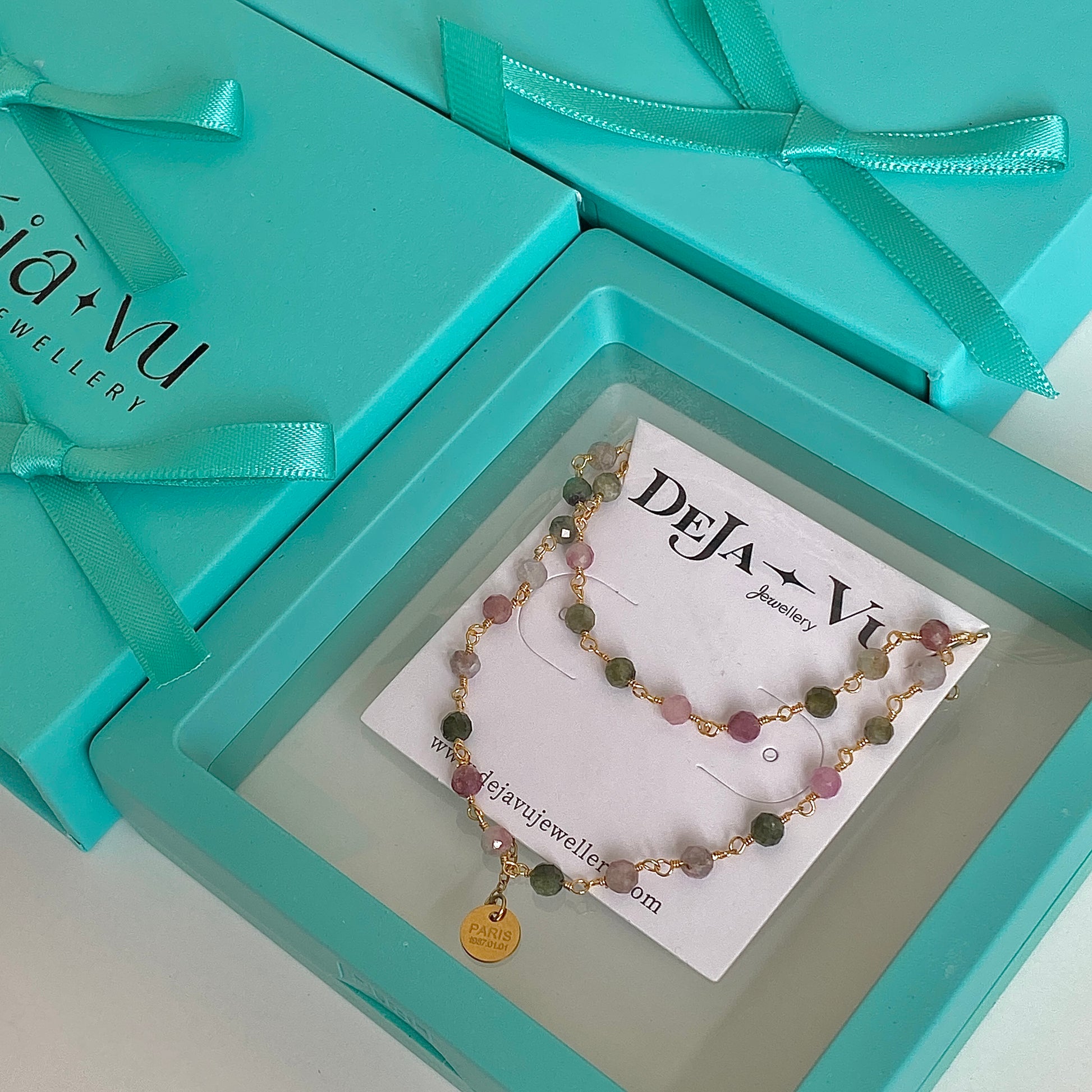 gold charm necklace
