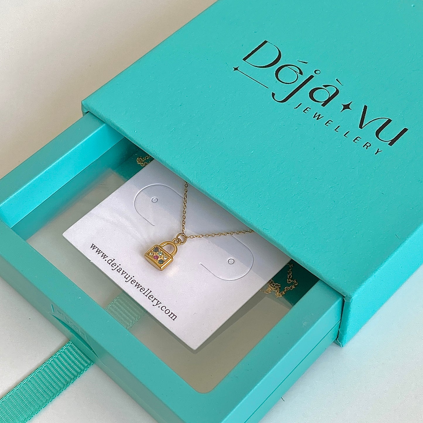 gold charm necklace