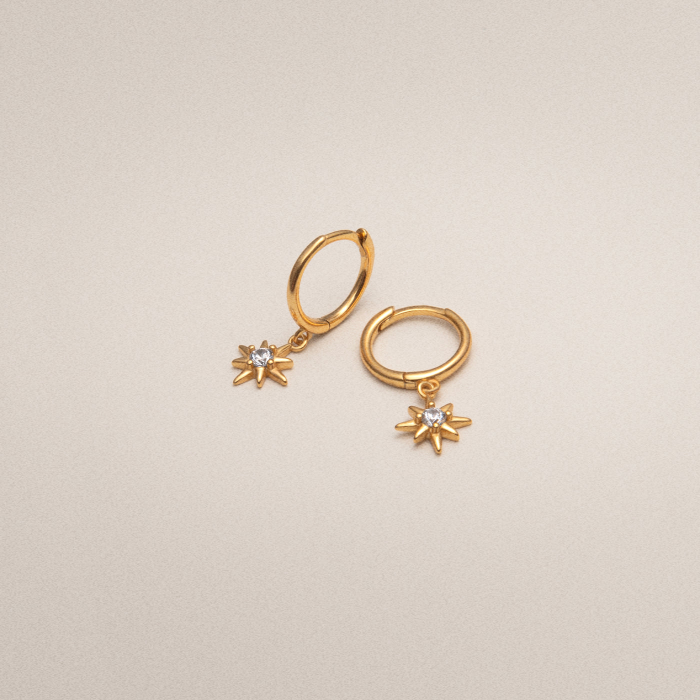 gold earrings