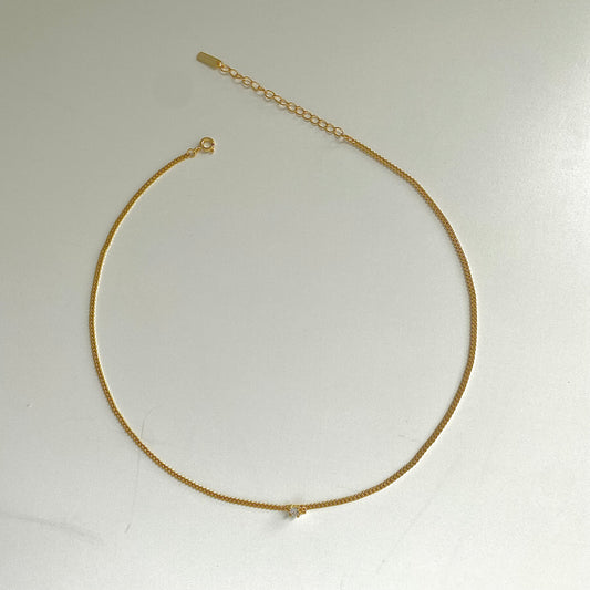 gold necklace