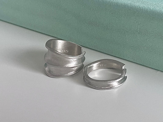 Curvature Adjustable S925 Silver Ring