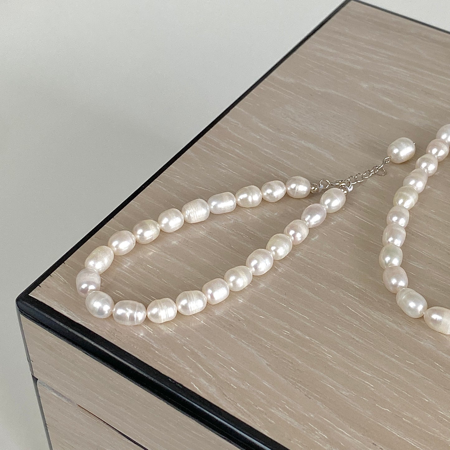 Lustrous Elegance S925 Silver Beaded Pearl Bracelet