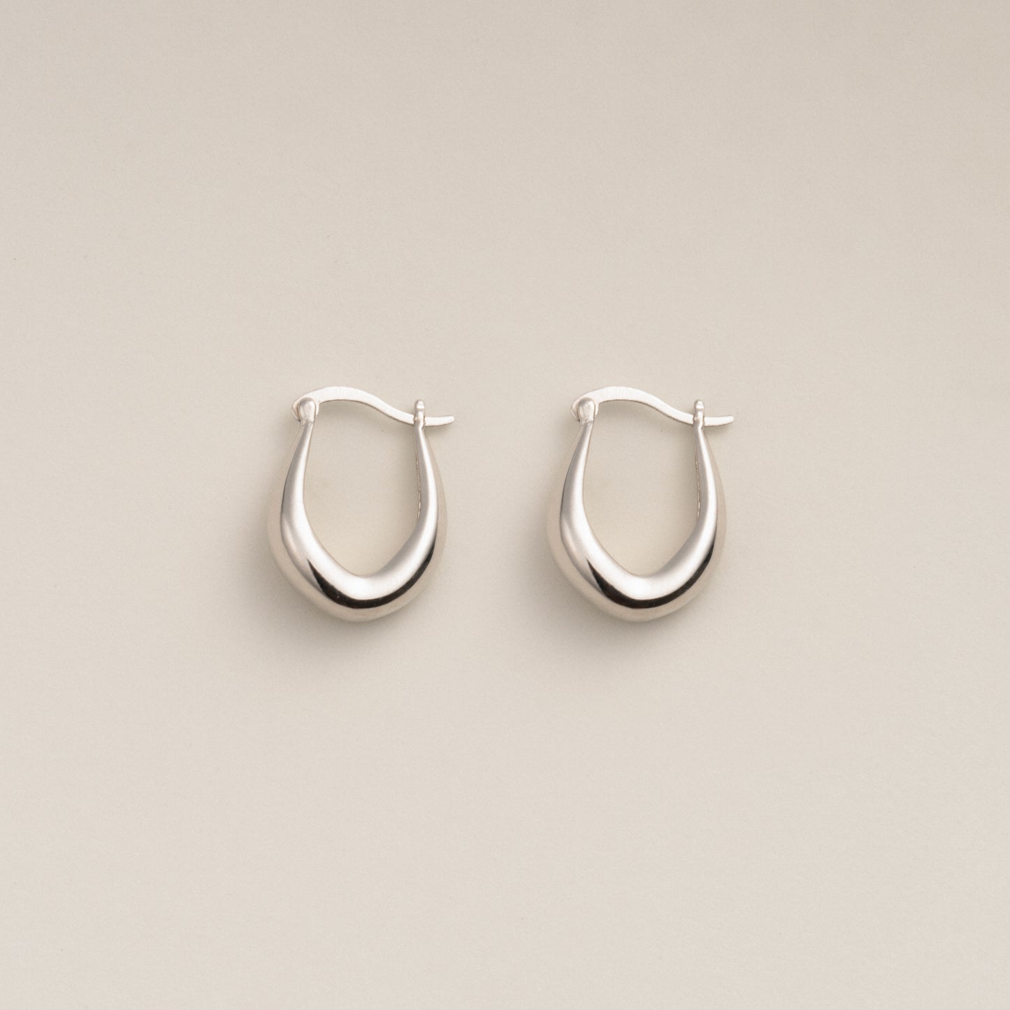 Blossoming Abstract S925 18k Gold Tulip Earrings