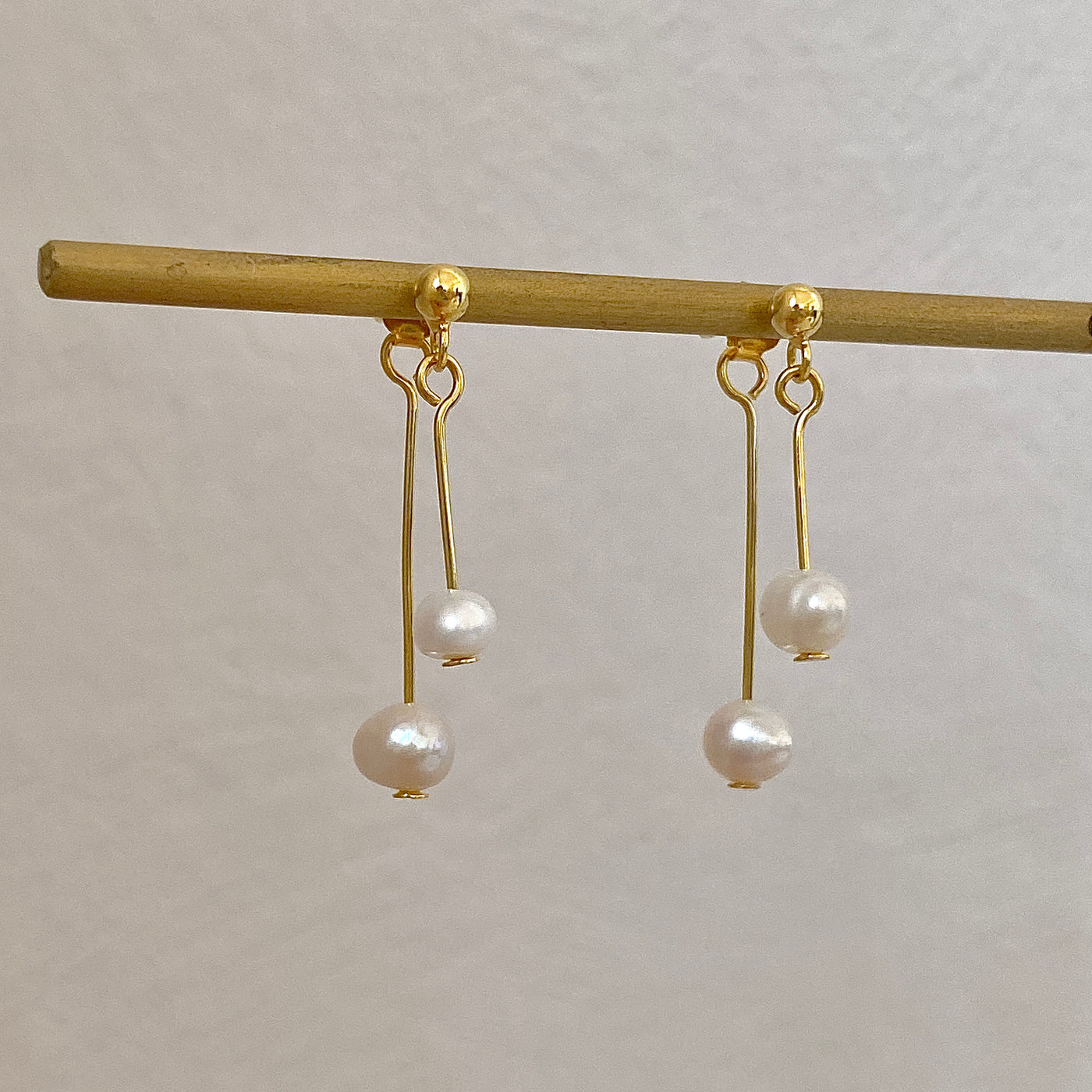 pearl earrings