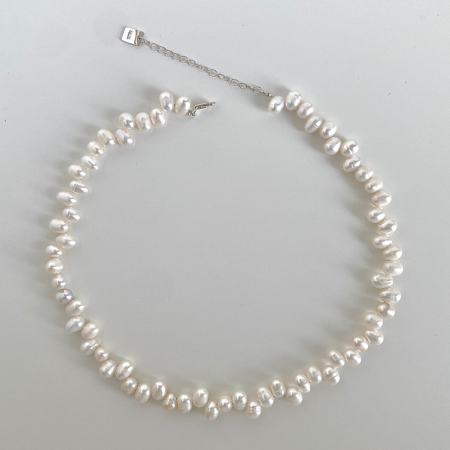 Petal Perfection Beaded Pearl Necklace