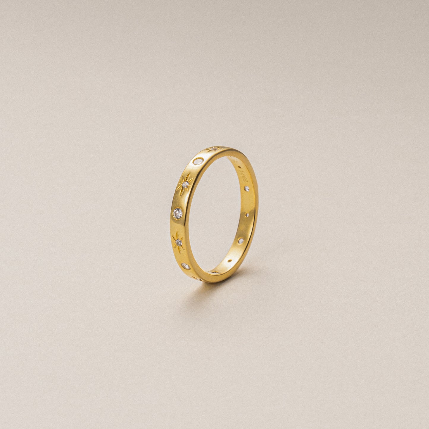Stellar Radiance Band Ring