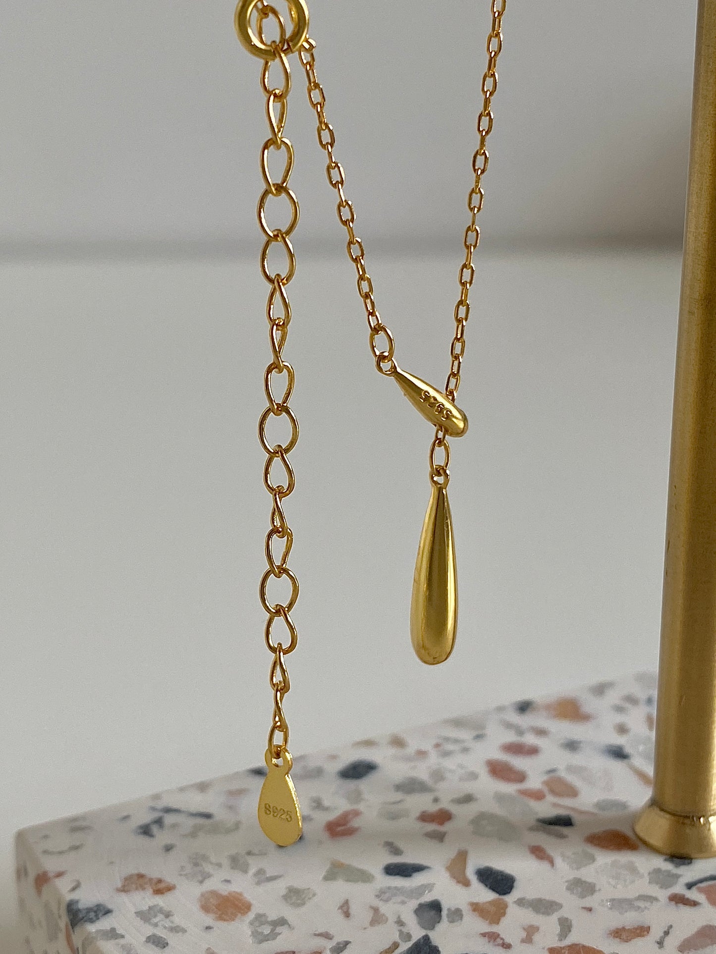 teardrop necklace