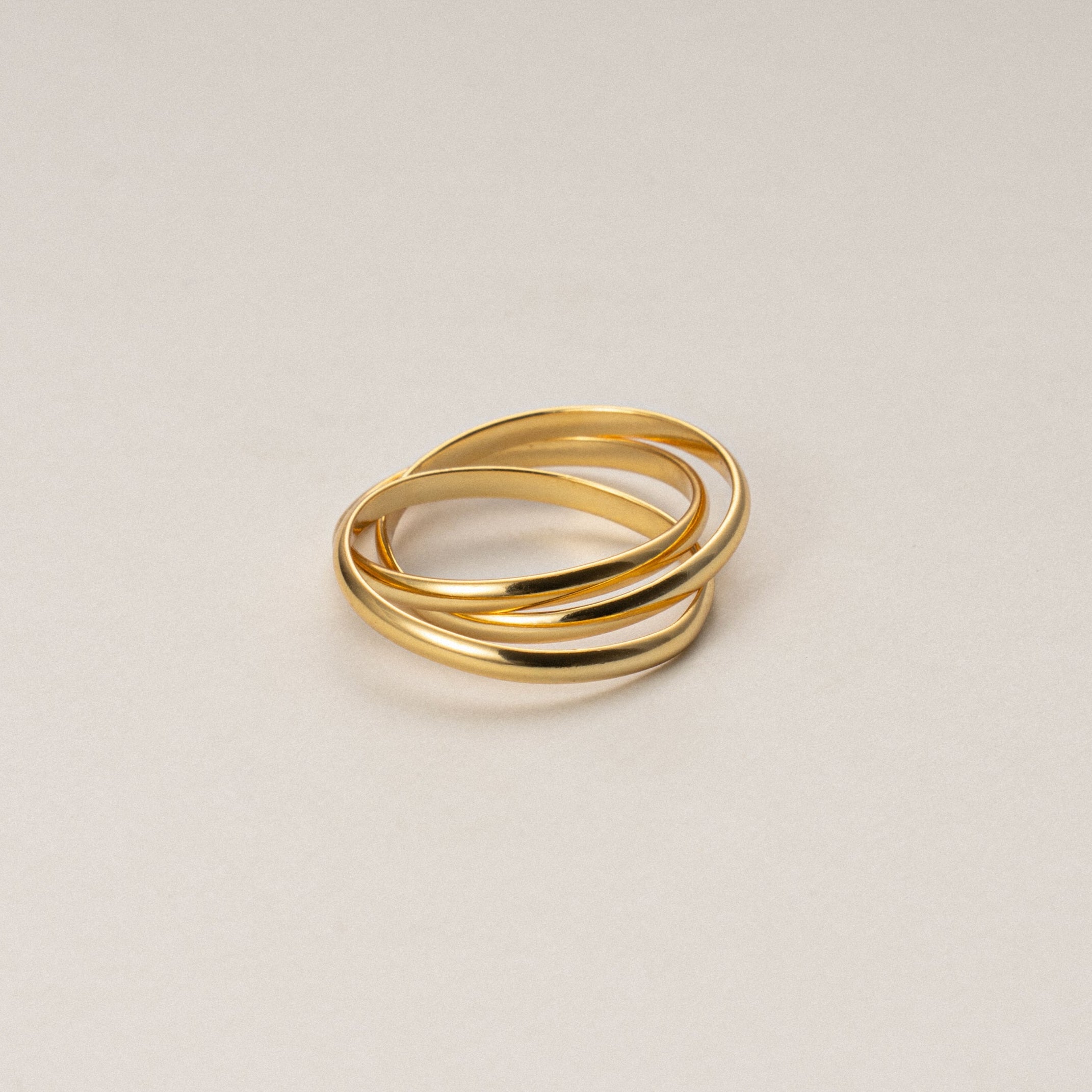 Dainty Sterling Silver Rolling Fidget Ring: Stress Relief in Style ...