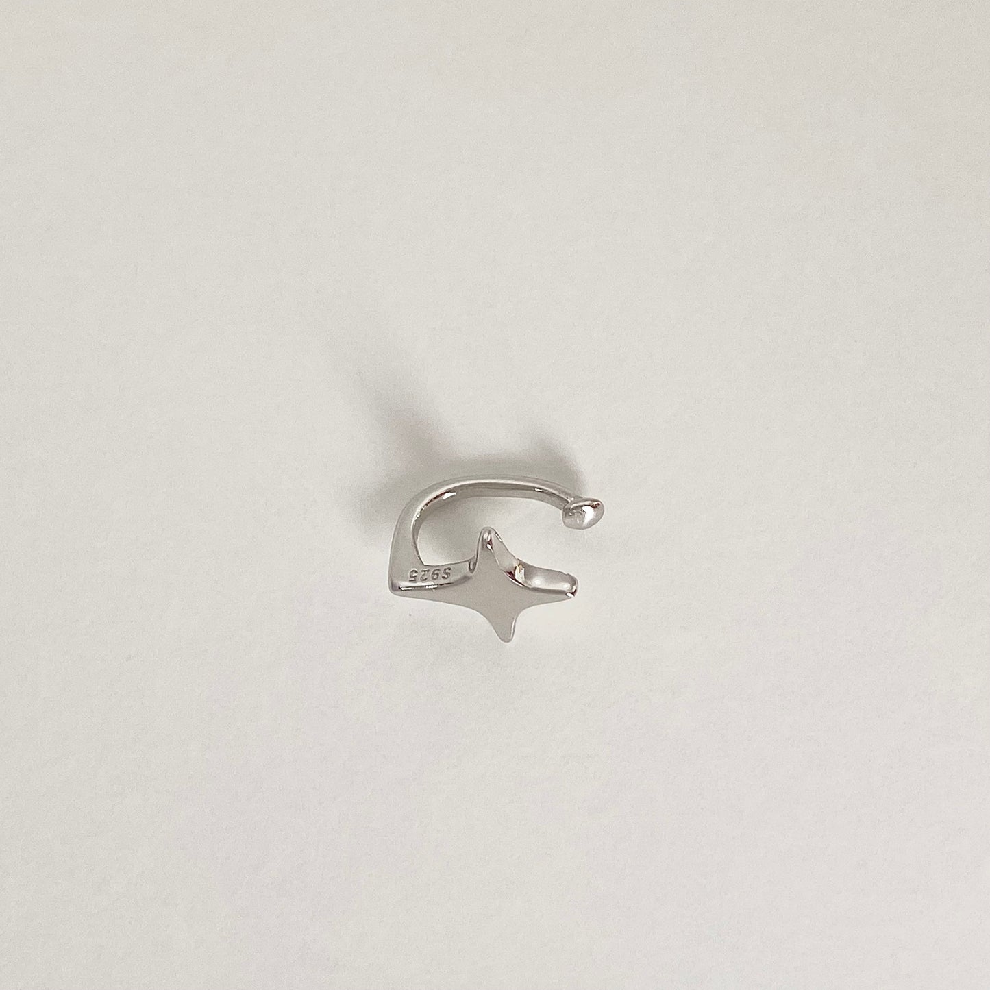 Dainty S925 Silver Starbeam Ear Cuff