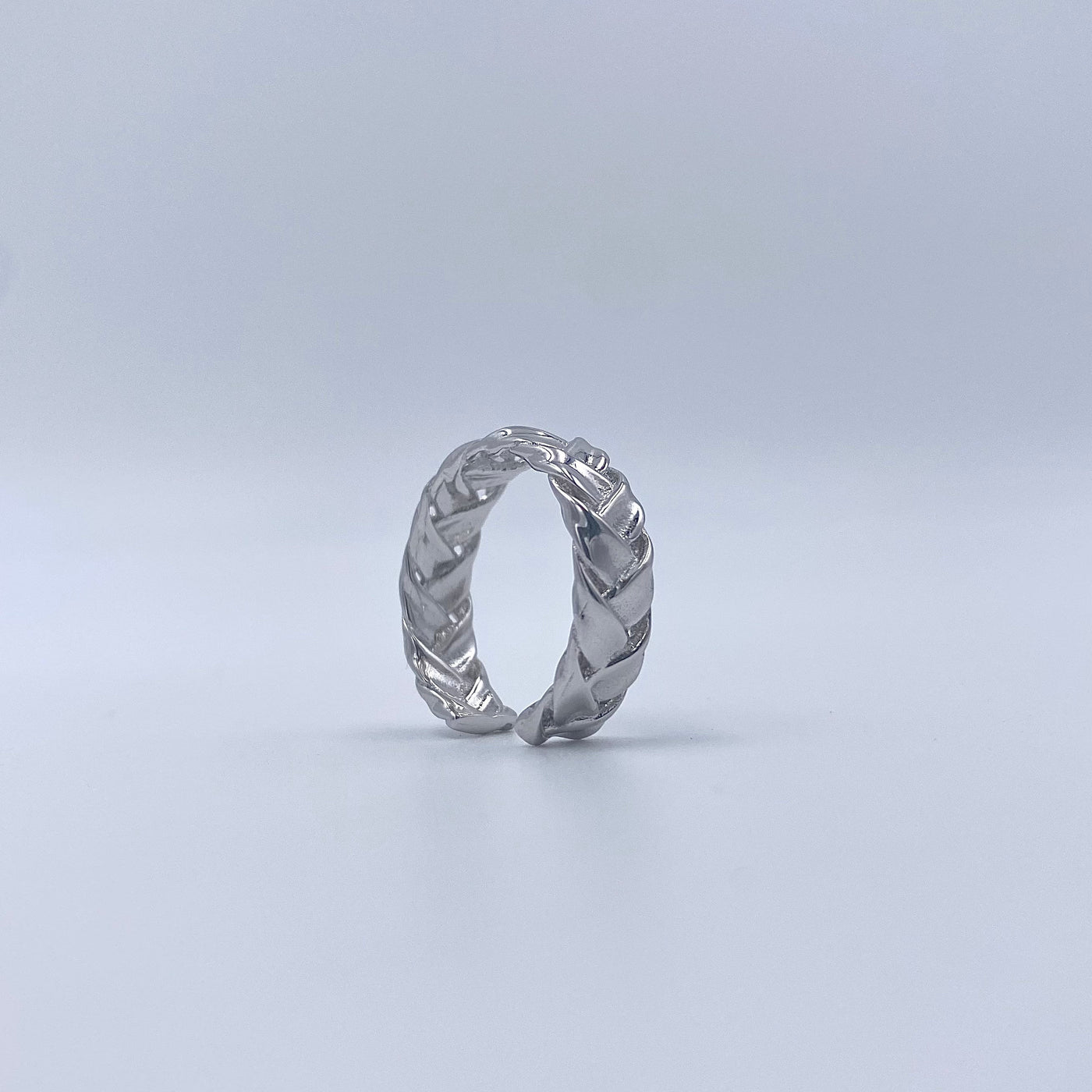 Crossover Elegance S925 Silver Ring