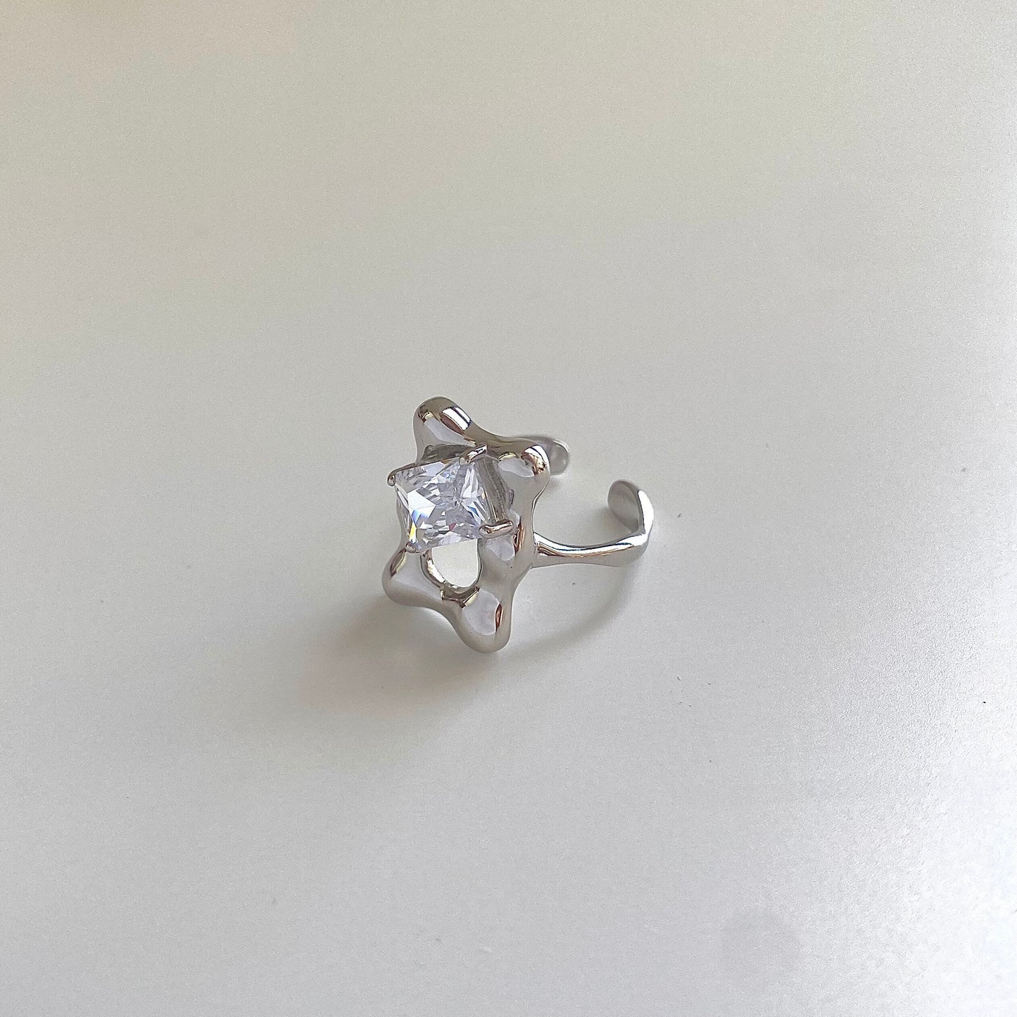 Geometric Muse S925 Silver Ring