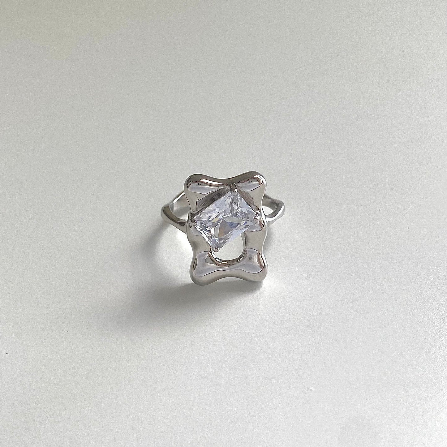 Geometric Muse S925 Silver Ring