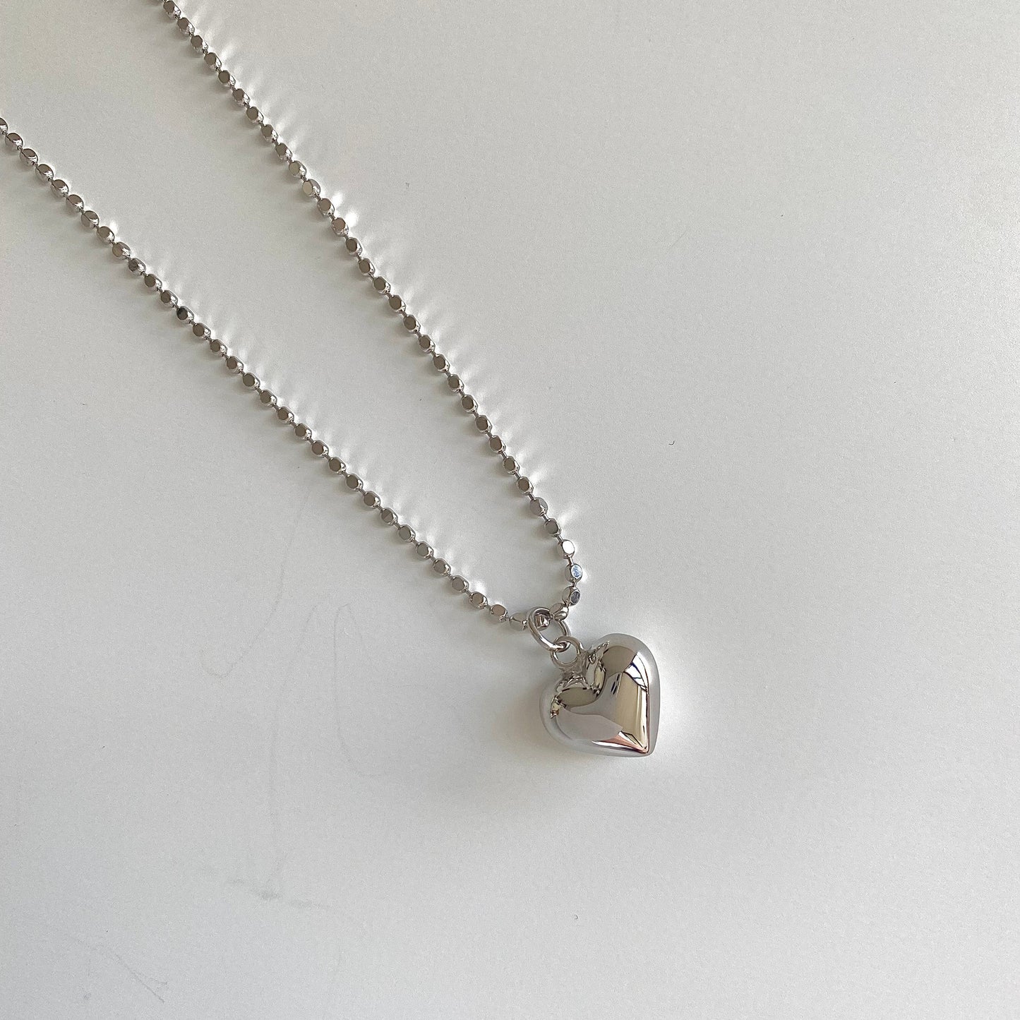 Heartfelt Shine S925 Silver Pendant Necklace