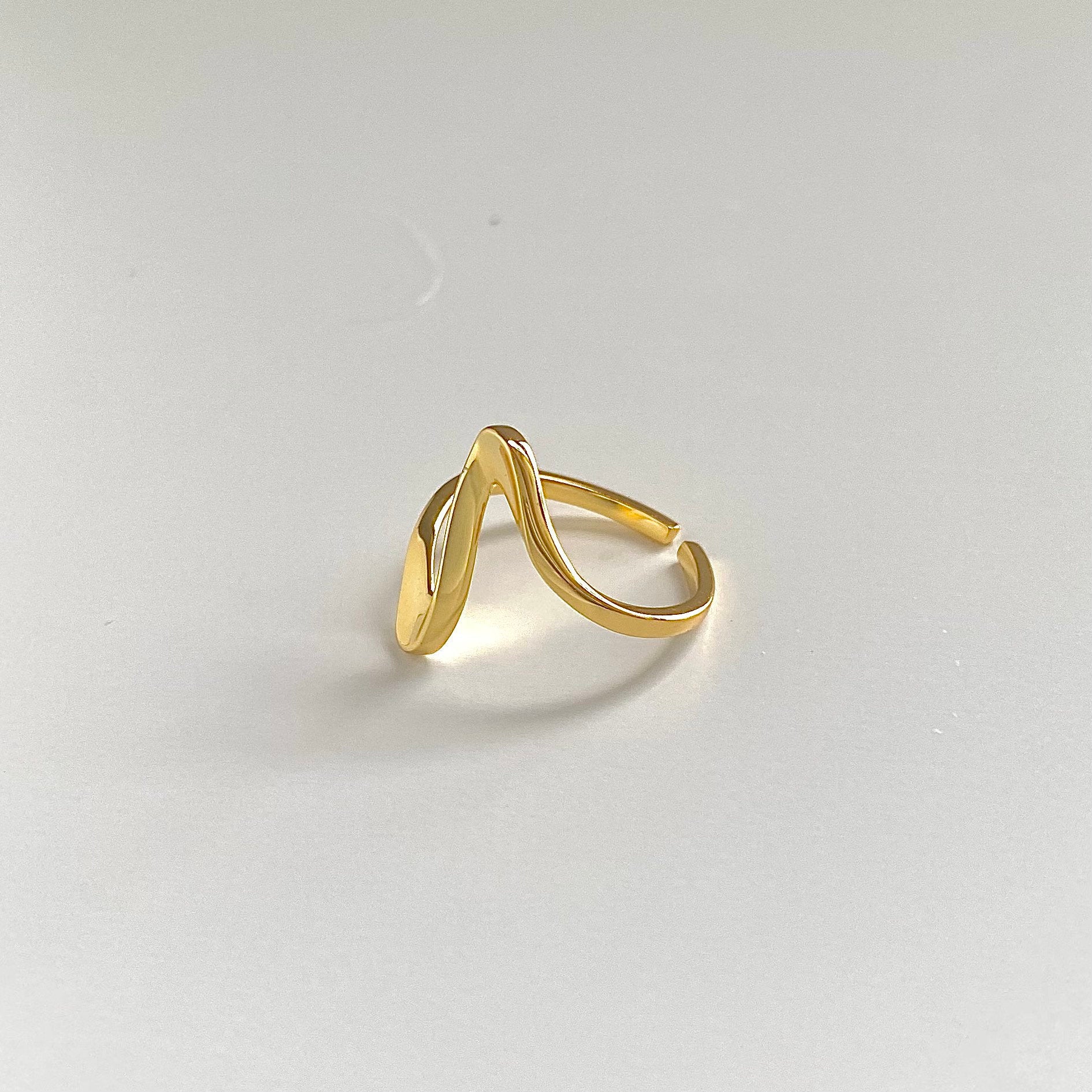 Rhythm of Life 18k Gold Plated S925 Silver Ring | Deja vu Jewellery