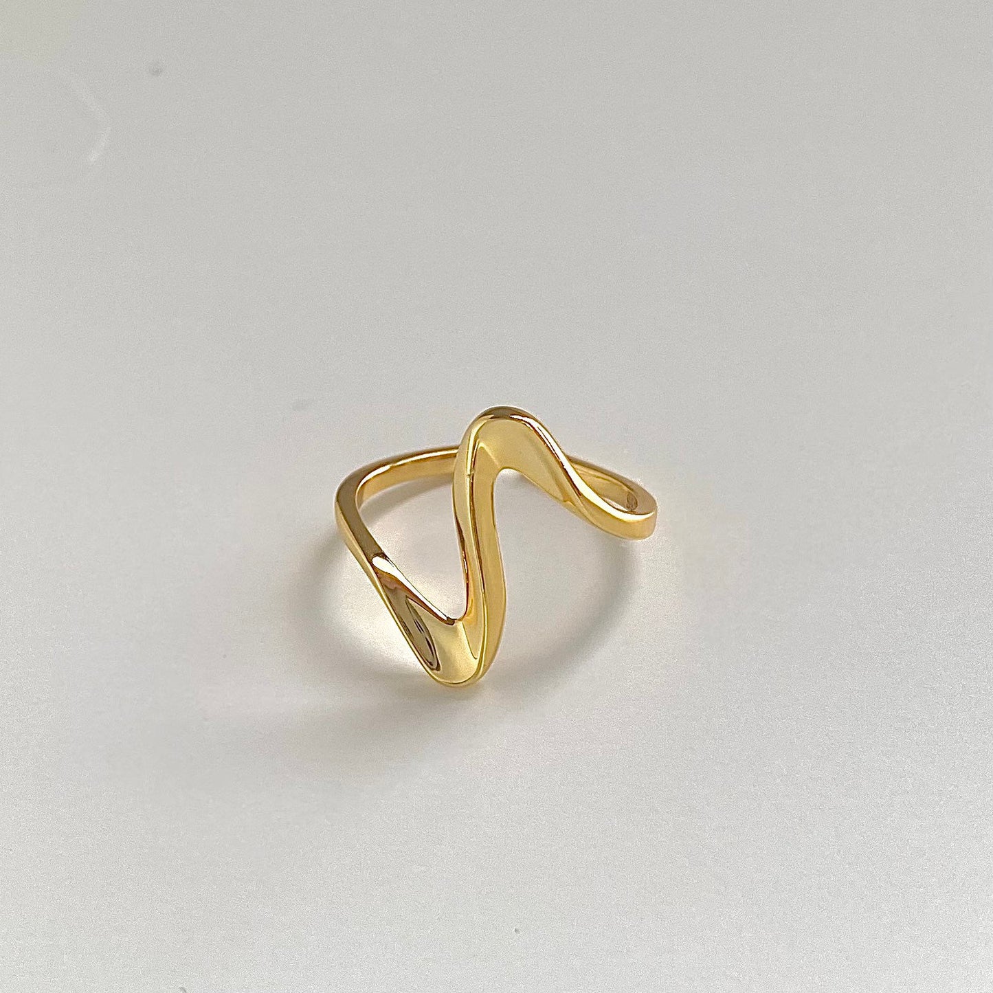 Rhythm of Life 18k Gold Plated S925 Silver Ring